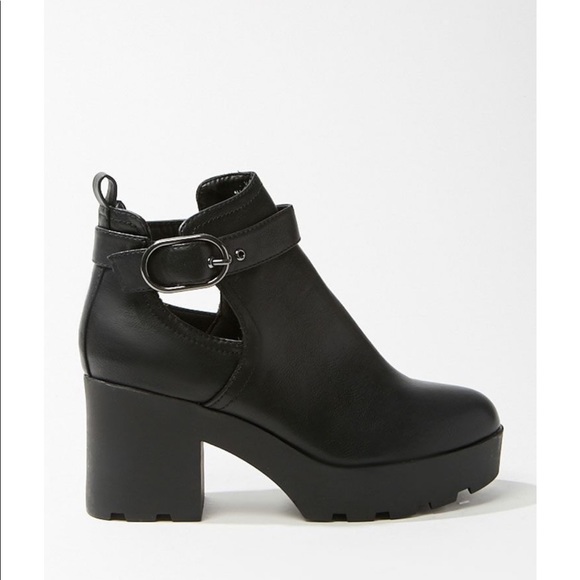 Forever 21 Shoes - I’m looking for this cut out leather bootie